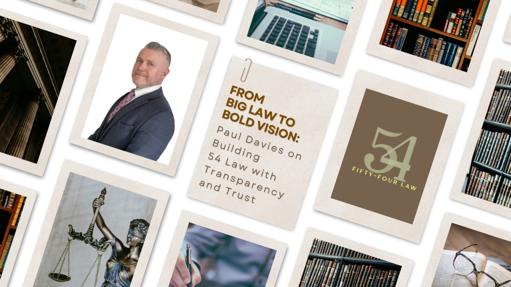 Building Transparency & Trust in the Legal Landscape with 54 Law